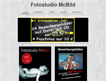 Tablet Screenshot of mcbild.de